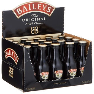 Baileys Original Irish Cream Likör, 20 x 0,05l, Miniaturen