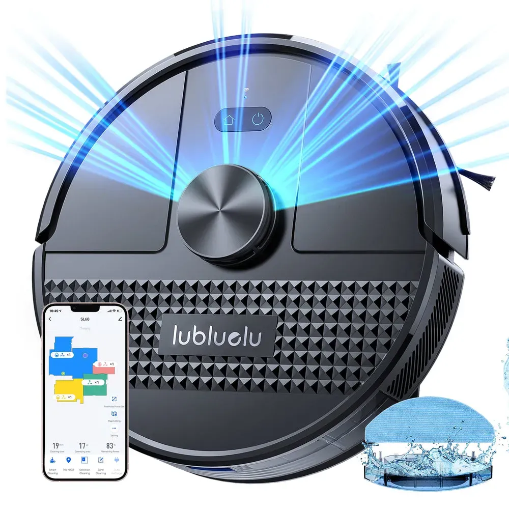 lubluelu SL68 – 4500Pa Roboterstaubsauger mit schickem Design - EU