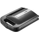 Adler AD 3055 Sandwich Maker 2000W Schwarz Thermostat Kontrollleuchten Heizplatten Sandwich-Toaster