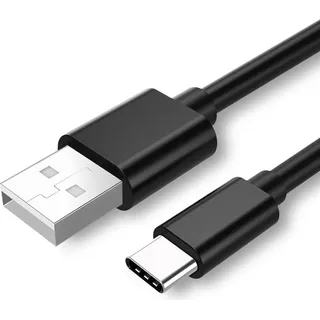 Typ-C Ladekabel für Original Samsung Galaxy M30s Datenkabel 1,5m schwarz USB-Ladegerätkabel Aufladekabel Type-C Charging-Cable - Schwarz