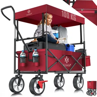 Kesser GT9000 Bollerwagen Bordeaux
