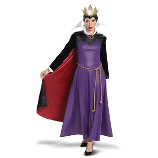 Disguise Deluxe Damen Evil Queen Kostüm, violett, Large (12-14) US - Large (12-14) US