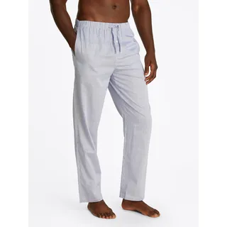 Tommy Hilfiger Underwear Pyjamahose »WOVEN PJ PANT PRINT« mit Streifenmuster blau