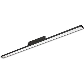 ISOLED 3-PH Linearleuchte prismatisch, 120cm, 40W, schwarz, 300035004000K, CRI90, DALI dim