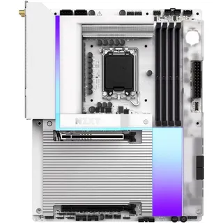 NZXT N9 Z890 ATX Mainboard Sockel 1851 WIFI7/HDMI/TB4 weiß