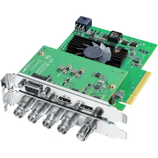 Blackmagic Design Blackmagic DeckLink 8K Pro G2 (PCIe, analoges Fernsehsignal, DVB-C, DVB-S, DVB-S2, DVB-T, DVB-T2), TV-Karte