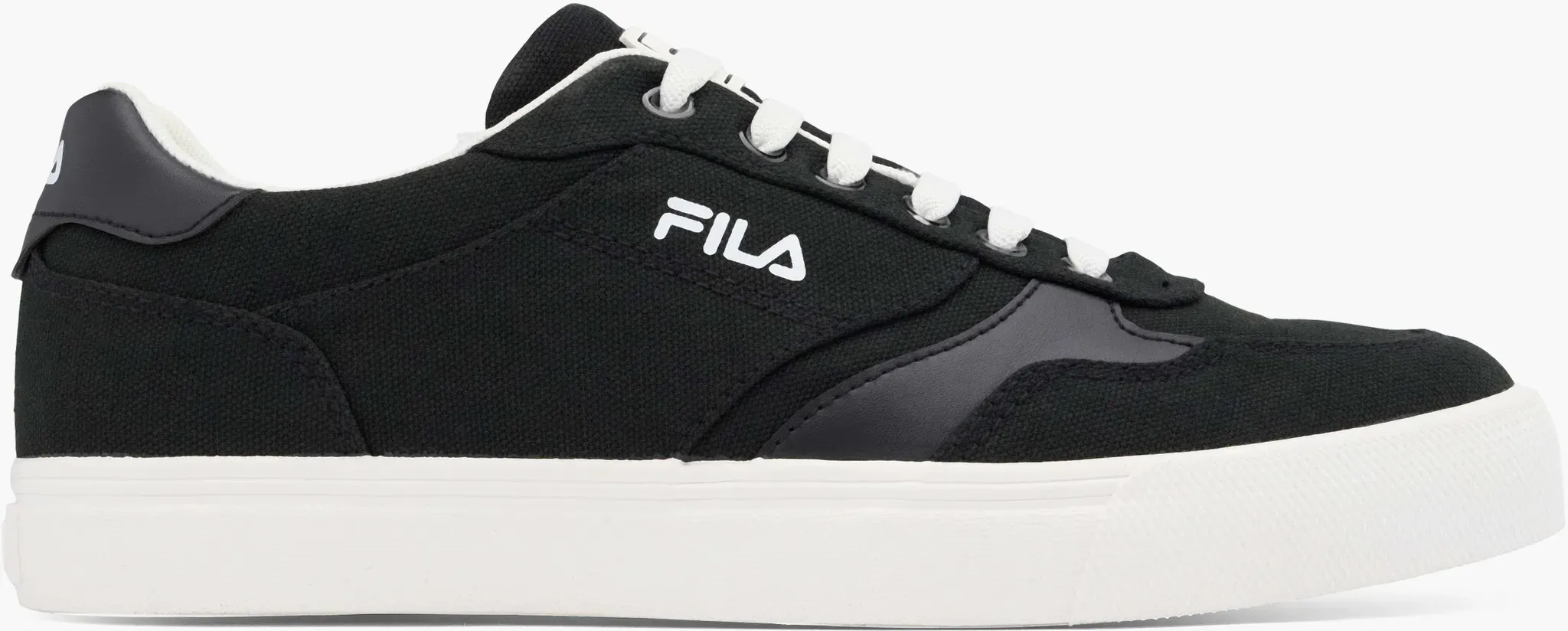 FILA  Sneaker Schwarz, Herren, Größe: 43, Material: Canvas/Textil - FILA  Sneaker Schwarz, Herren, Größe: 43, Material: Canvas/Textil - man - Schwarz