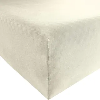 Jersey 200 x 200 - 200 x 220 cm wollweiss