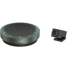 Jabra BYOD-Video-Raumlösung – Jabra Speak2 75 und Huddly IQ PTZ-Kamera, für kleine Räume, Huddle-Räume, Plug-and-Play, Raum-Kit
