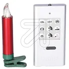 KRINNER Kabellose LED-Kerzen Lumix 12 LEDs rot