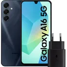 Samsung Galaxy A16 128GB Dunkelblau 5G + Samsung Ladegerät 25 W Schwarz