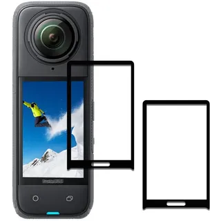 ULBTER [2 Stück] Displayschutz schutzfolie für Insta360 X5 / X4 360, Displayschutzfolie für Insta 360 X5 / X4 LCD gehärtetes Glas 0,3 mm Härtegrad 9H kratzfest zubehör