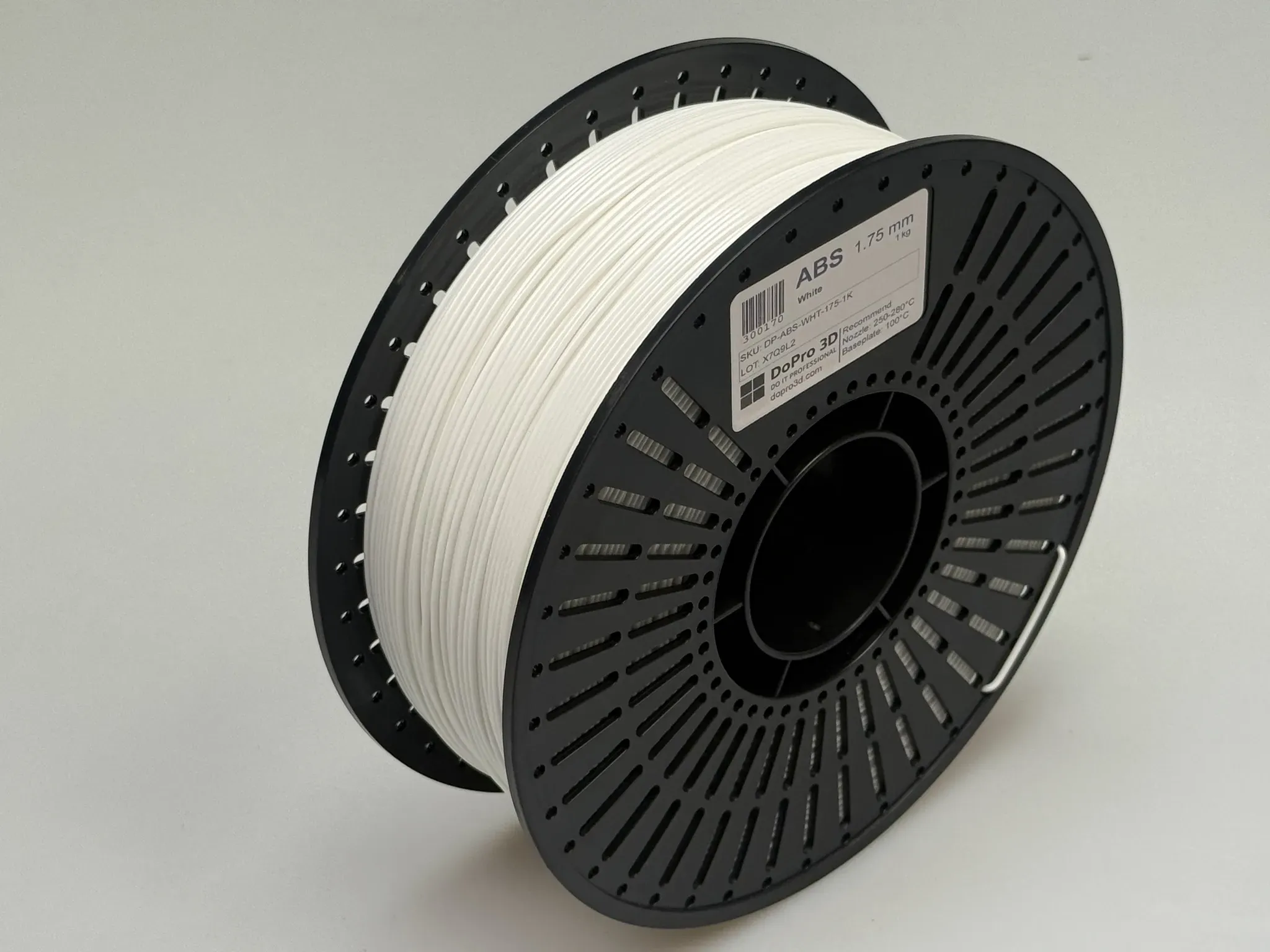 DoPro 3D ABS Filament Arctic White – Nexyl Class – 1,75 mm – 1,0 kg