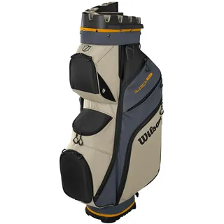 Wilson Staff Wilson I-Lock Dry CART Bag Grau/Khaki/Orange
