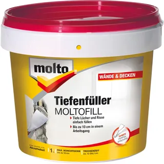 MOLTO Tiefenfüller Moltofill Innen-Fertigspachtel 1 l