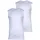 Herren Tanktops Weiß weiß NOS
