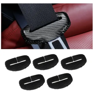 5 Stück Schutzhülle Für Sicherheitsgurtschnalle, für BMW 1 2 3 4 5 6 7series Auto-Sicherheitsgurt Schnalle Protector,E