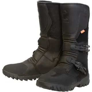 Merlin Maverick D3O WP wasserdichte Motorrad Stiefel, schwarz, Größe 42 für Männer
