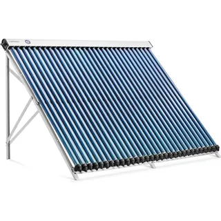 Uniprodo Röhrenkollektor Vakuumröhren Solarthermie 30 Röhren 250 - 300 L 2.4 m2 - -45 - 90 °C