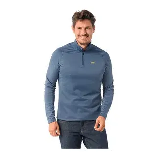 FASTWAY 2nd Layer Uni 202 Zip T-Shirt blau unisex, XS