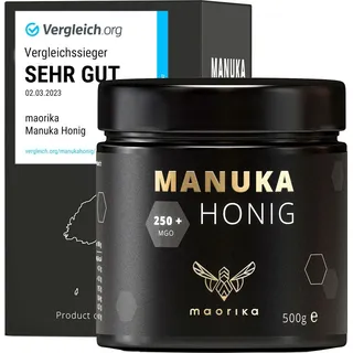 maorika Manuka Honig MGO 250+ 500 g