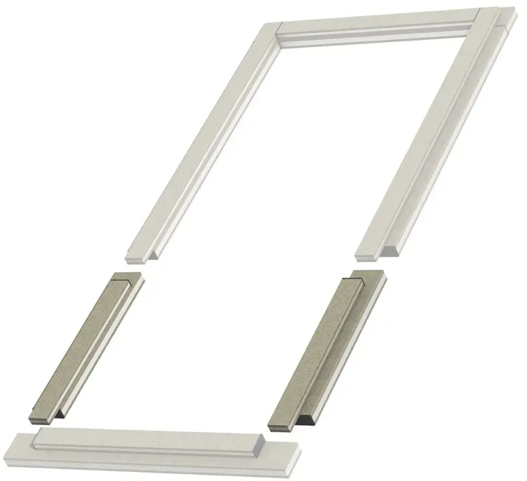 VELUX Dämm- und Montagerahmen BGX WK19 0000 PU, für harte Unterdächer