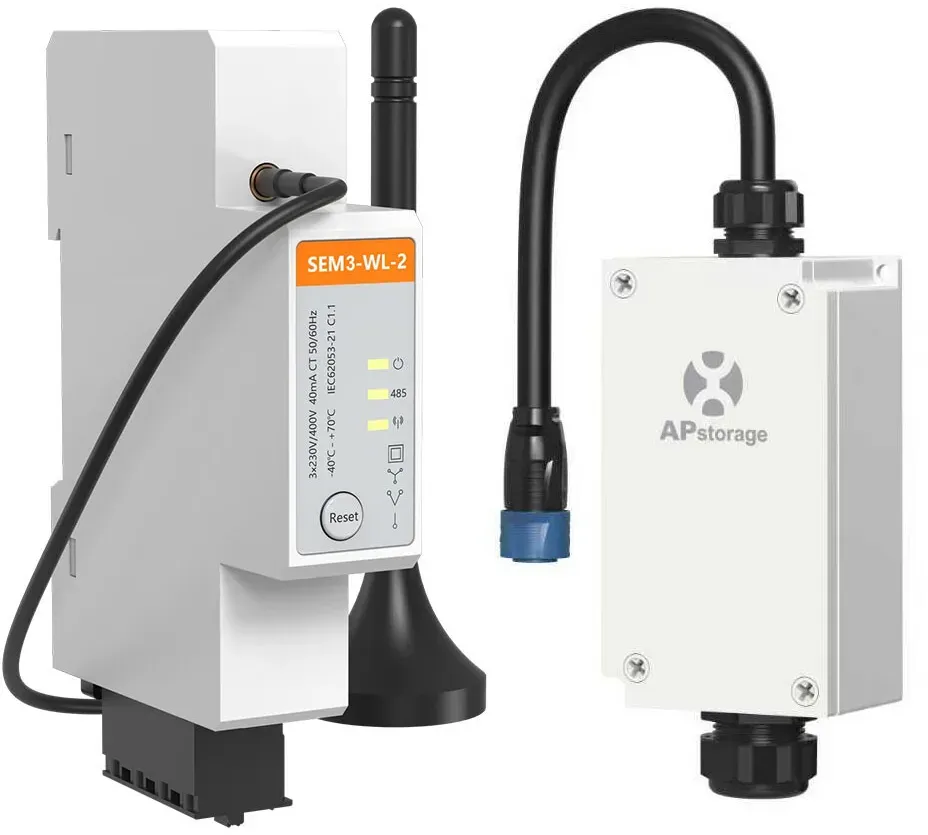 APstorage SEM3 Smart Meter mit EZ-Bat Box