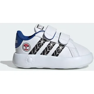 Adidas Grand Court Spider-man Cuffed Cloud White / Core Black / Team Royal Blue 19