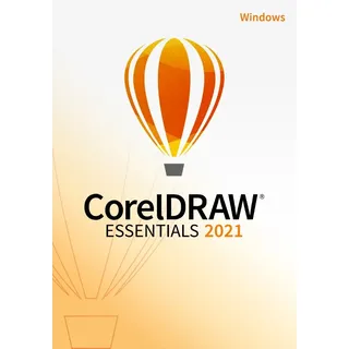 CorelDRAW Essentials 2021 inkl.PHOTOPAINT Essentials,Win10/11 Digitaler Download