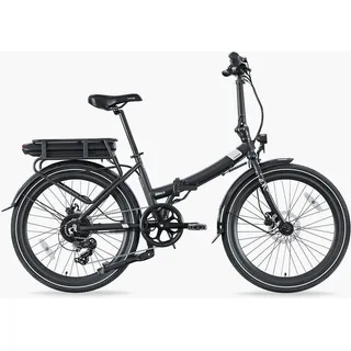 legend e bikes E-Bike Klapprad Citybike - Legend Siena 24" 13 Ah Schwarz schwarz M/L