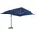 mit Aluminium-Mast 400 x 300 cm Azurblau