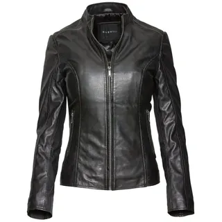 Bugatti Damen Lederjacke aus weichem Leder BULady-144 in Black | Gr.: 38