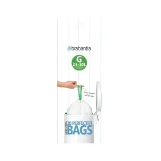 Brabantia Müllbeutel Code G 23-30 Liter Kunststoff Grün