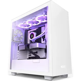 NZXT H7 Midi-Tower-Gehäuse Weiß
