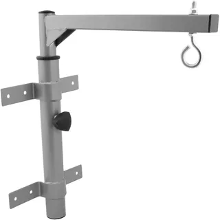 Bad Company Boxsackhalterung I Schwenkbare Wandhalterung für Sandsack und Punching Bag inkl. Befestigungsschrauben I 50 kg Tragkraft I BCA-101