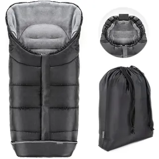 zamboo Fußsack für Joie Kinderwagen schwarz