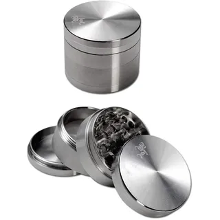 Black leaf Edelstahl-Grinder (Black Leaf Edelstahl-Grinder 4-teilig Ø 49mm)