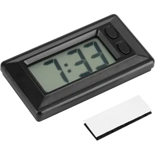 LCD Digitaluhr Mini Auto Uhr Datum Zeit Kalender Anzeige Kleine Elektronische...