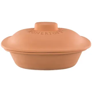 Römertopf Bräter "Trend" in Hellbraun - für 4 Personen