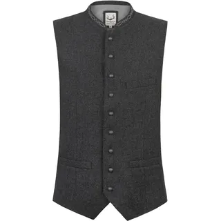 Stockerpoint Devito Herren Trachtenweste, Grau, 48