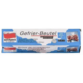 Quickpack Gefrierbeutel 3l, 1x30 Beutel