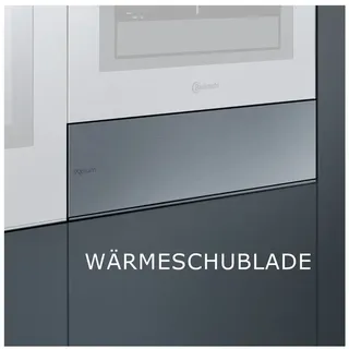 BAUKNECHT Einbau-Wärmeschublade WD 160 IXL, iXelium - die speziell behandelte Edelstahloberfläche silberfarben