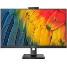 Philips 27B1U5601H 27 Zoll QHD Monitor, 5 MP Webcam, höhenverstellbar, Lautsprecher (2560x1440, 75 Hz, HDMI, DisplayPort, USB-C, RJ45, USB Hub) sch