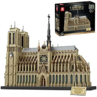 DOYAY 66016 Architecture Notre-Dame de Paris für Iego Architecture, Riesiges ModeII Klemmbausteine Bauset, 8868 Teile, Erwachsene, Nicht zusammenklappbar
