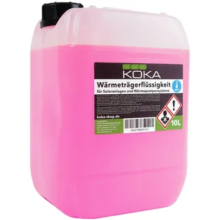 Solarflüssigkeit Konzentrat auf Ethylenglykol Basis -80°C 10 Liter