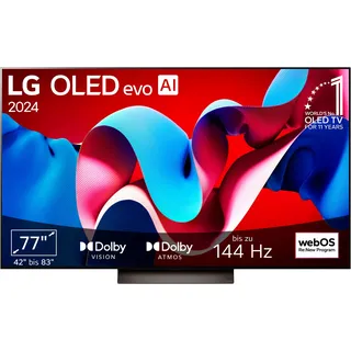 OLED77C47LA 77" 4K OLED evo TV C4