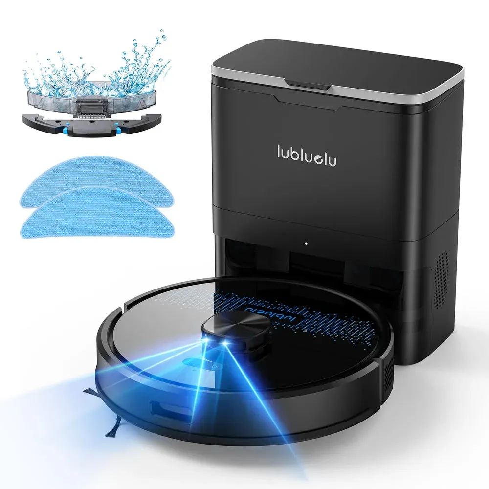 lubluelu SL60 Max+ Saugroboter mit 2,5L Automatische Absaugstation - EU