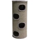 Nobby Kratztonne Rega IV, cappucino, ca. Ø50/H120 cm, Dunkelbraun