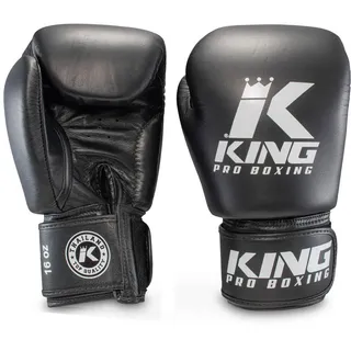 King Boxhandschuhe Pro Boxing Kpb/Bgvl 3, Schwarz, 12 oz EU