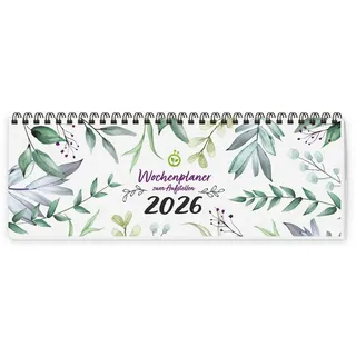 Trötsch Verlag Trötsch Wochenplaner zum Aufstellen Natur 2026 Tischkalender Wochenkalender
